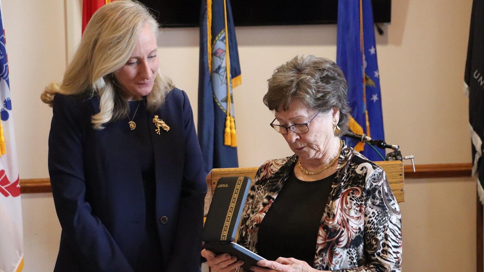 Virginia Vietnam War veteran's widow presented with Bronze Star